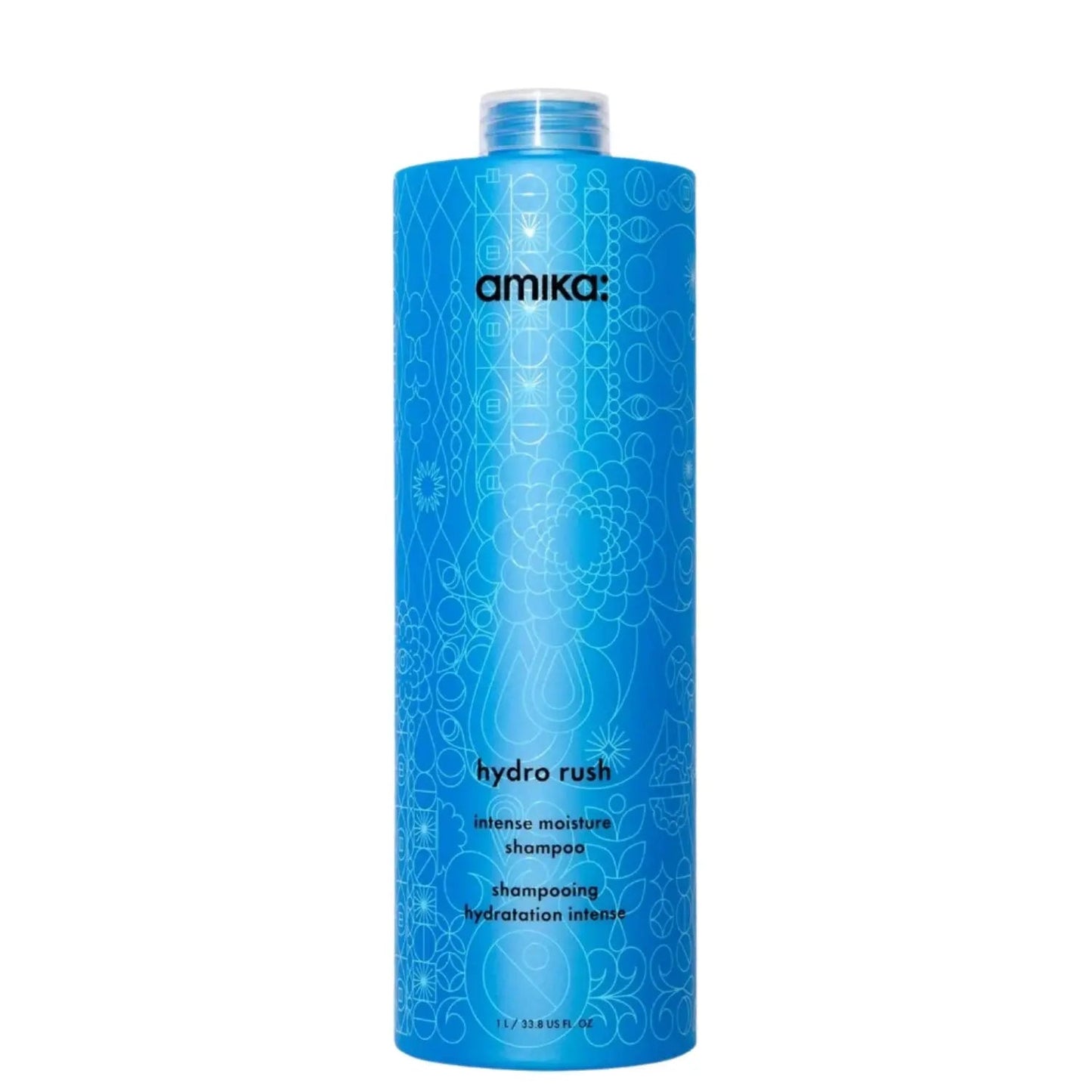 Amika Hydro Rush Hydrating Shampoo - 500ml