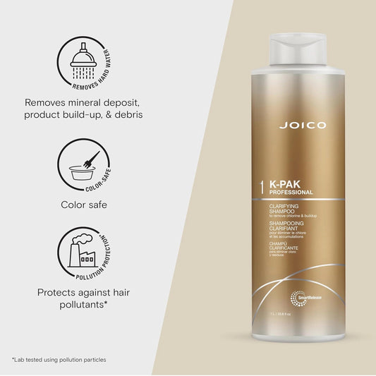 Joico K-Pak Professional Clarifying Shampoo - 1L