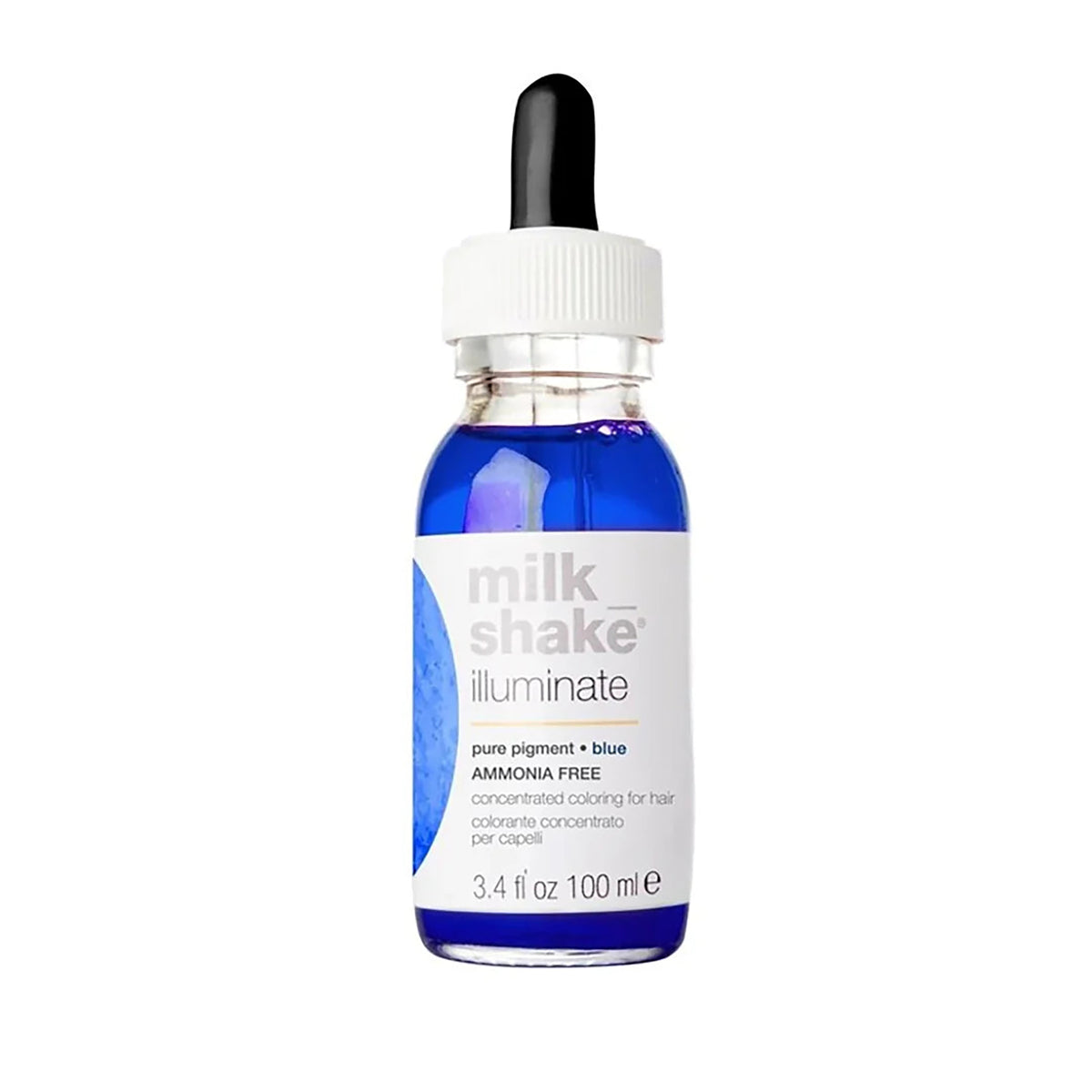 milk_shake Pure Pigment Semi-Permanent Hair Colour - Blue 100ml