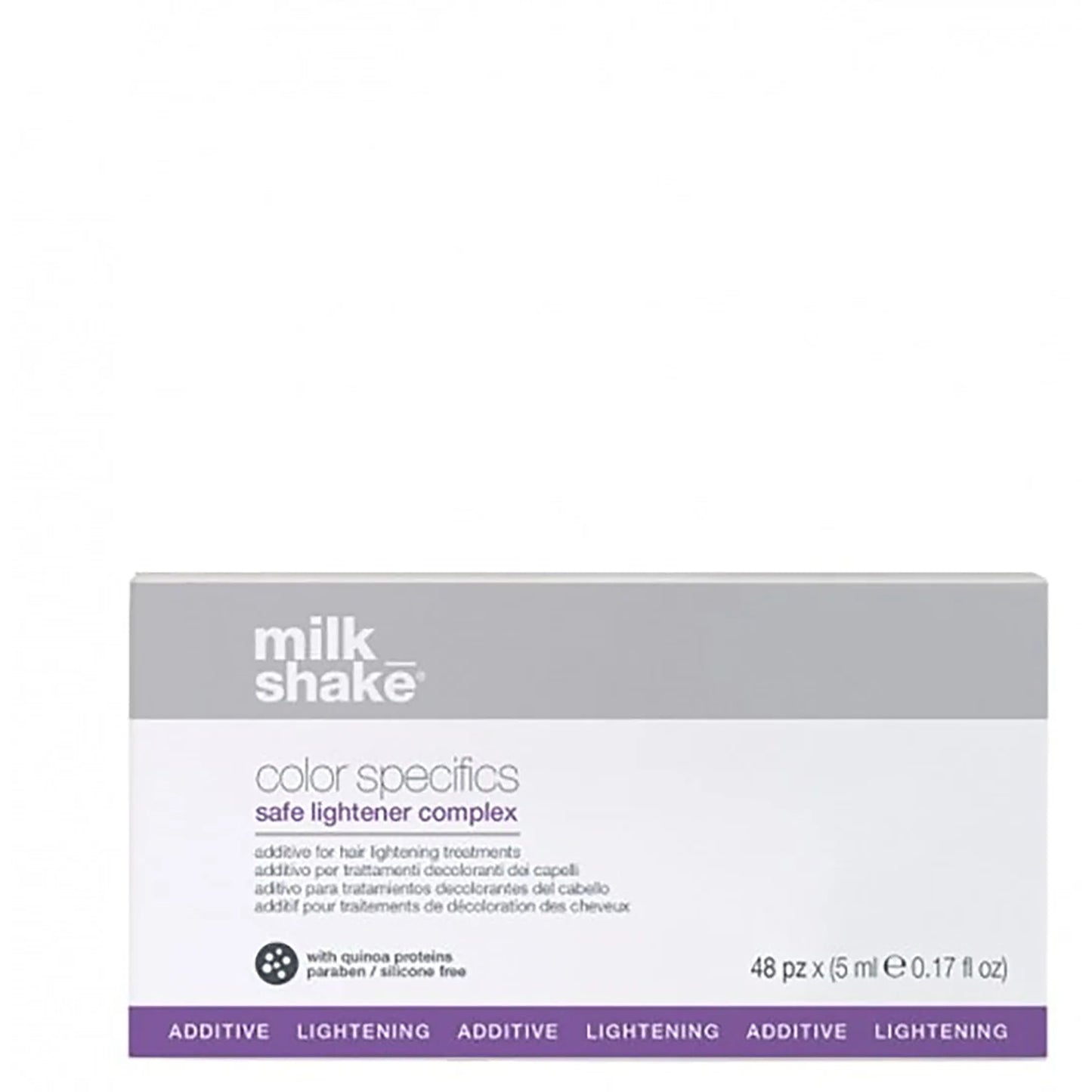 milk_shake Safe Lightener Complex Hair Treatment - 5ml x 48