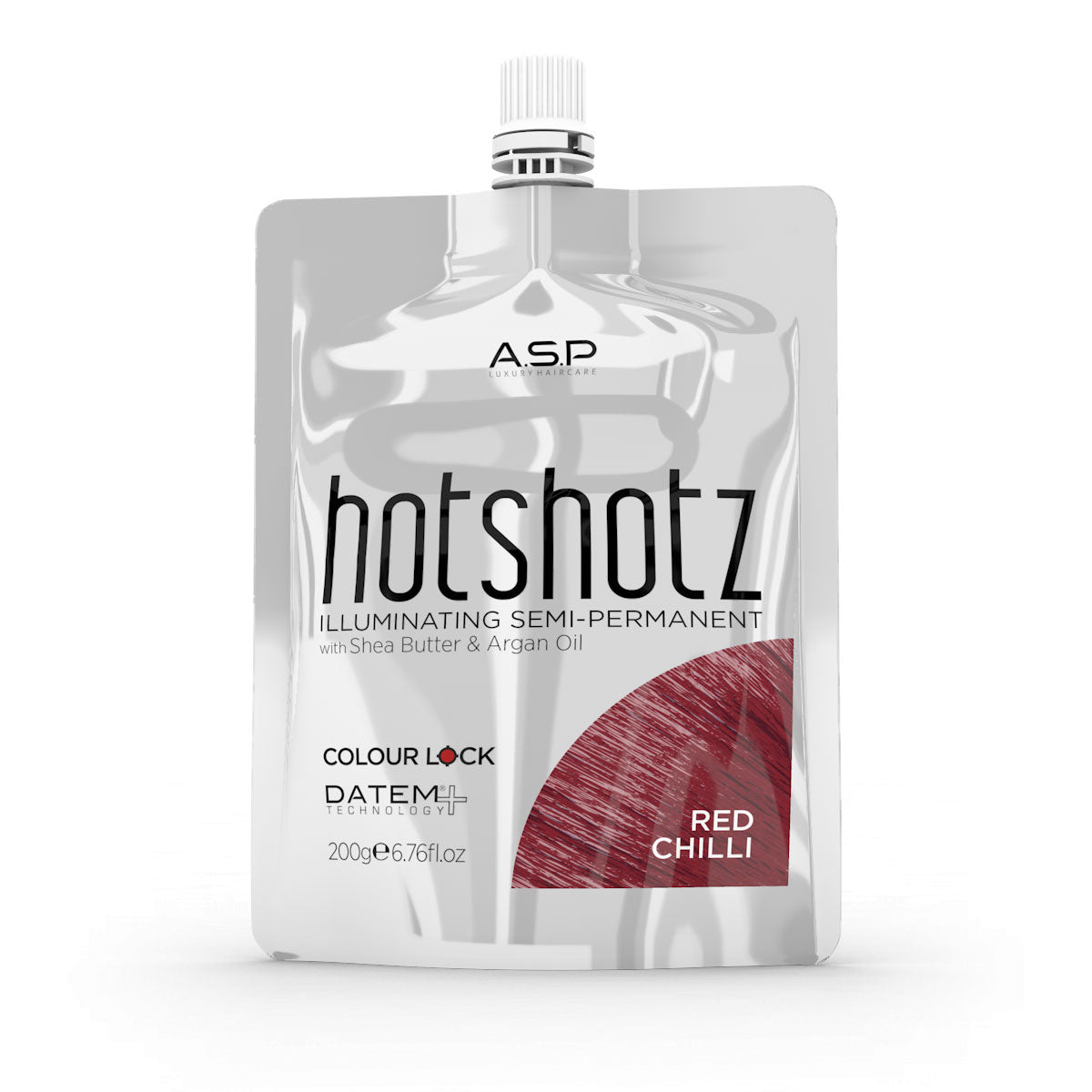 Affinage Hotshotz Semi Permanent Hair Dye - 200ml - Red Chilli