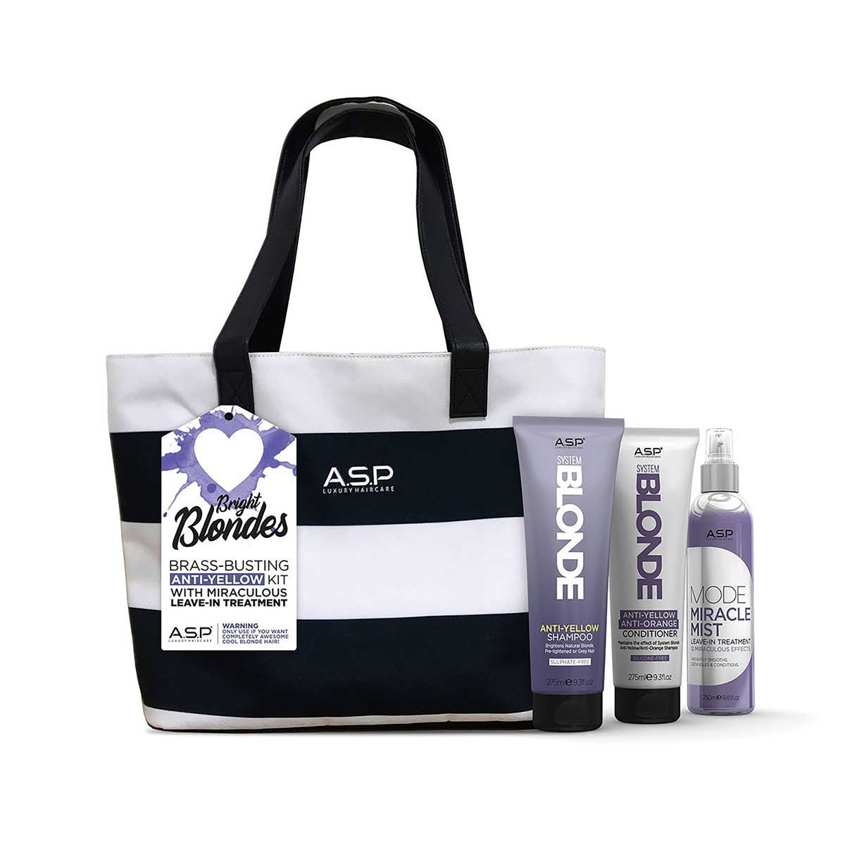 Affinage Love Bright Blondes - Summer Bag - Anti-Yellow Hair Kit
