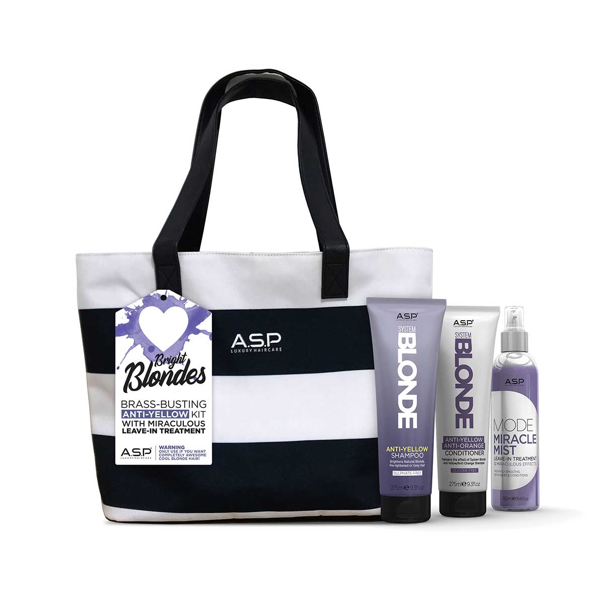 Affinage Love Bright Blondes - Summer Bag - Anti-Yellow Hair Kit