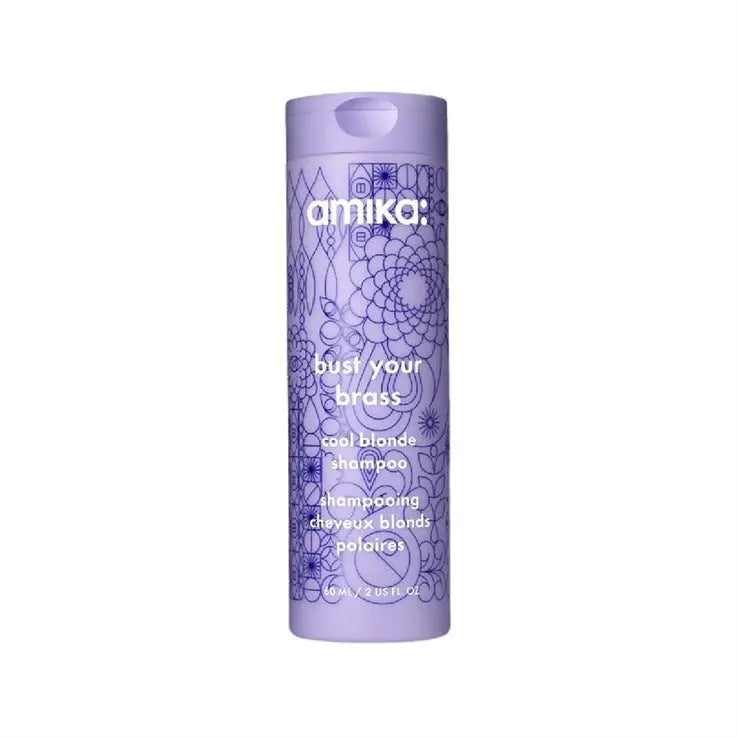Amika Bust Your Brass Cool Blonde Shampoo - 500ml