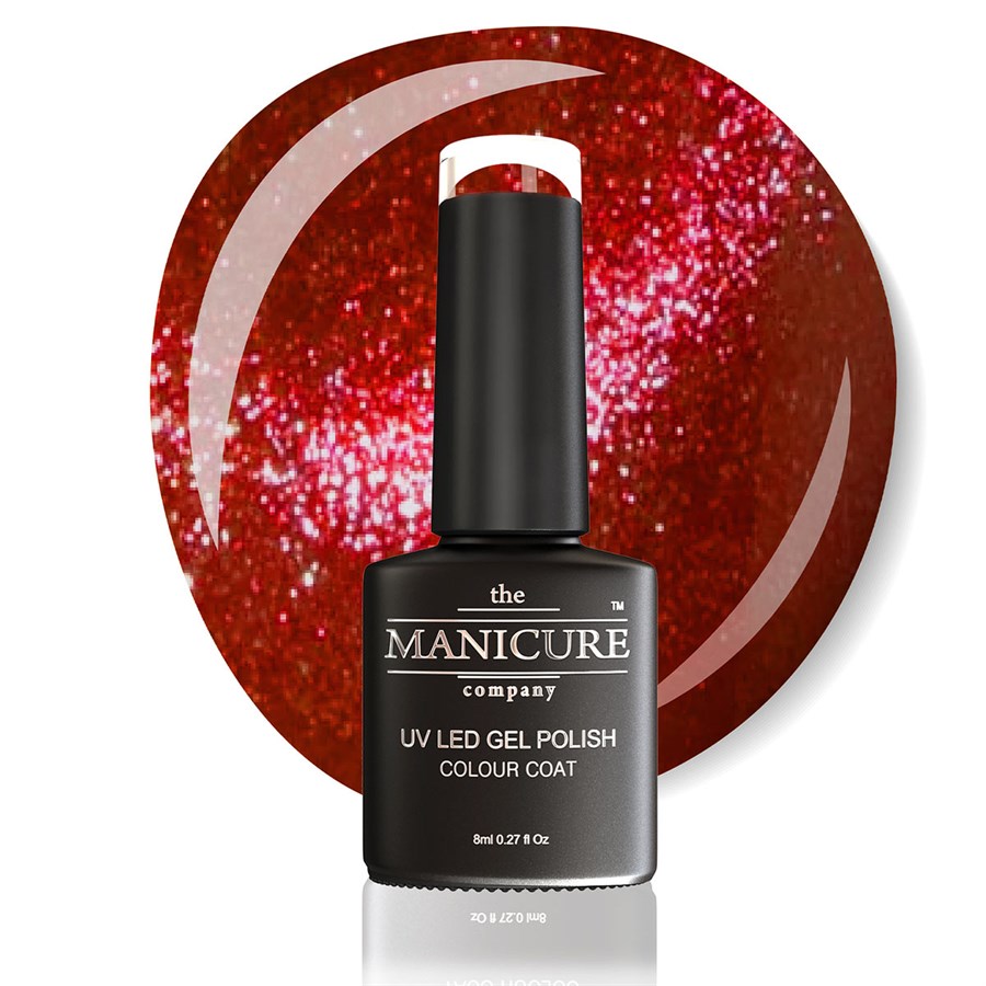 The Manicure Company Magnetic Gel Polish 8ml - Ruby Recharge