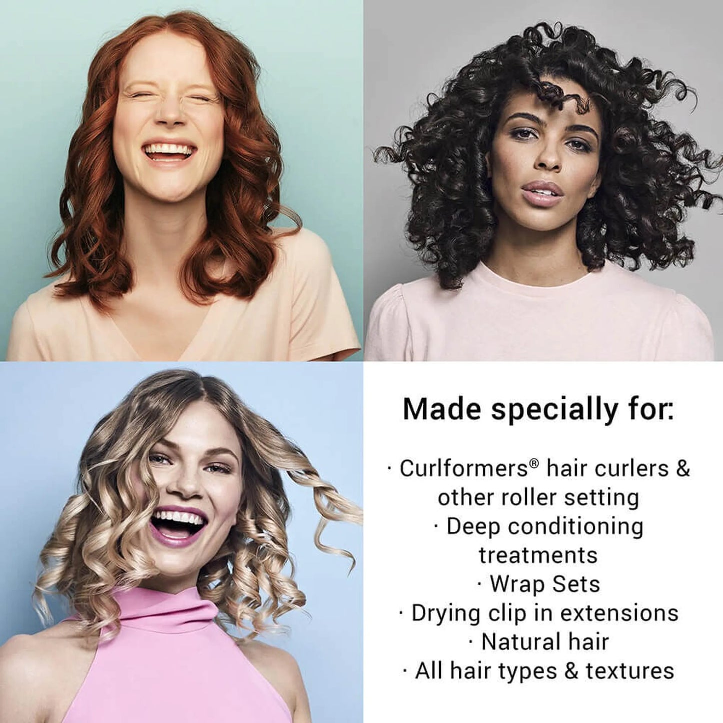 Curlformers Softhood Purple