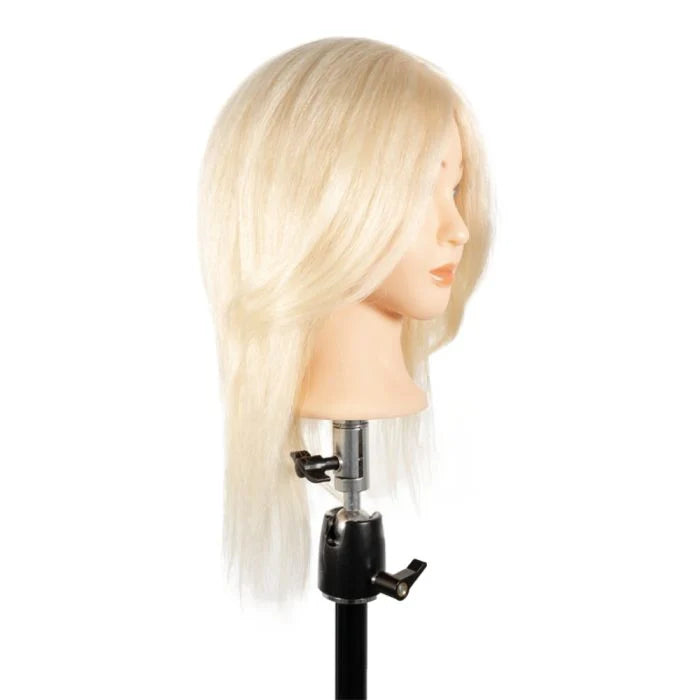 Exalto Charlie Human Hair Hairdressing Head Block