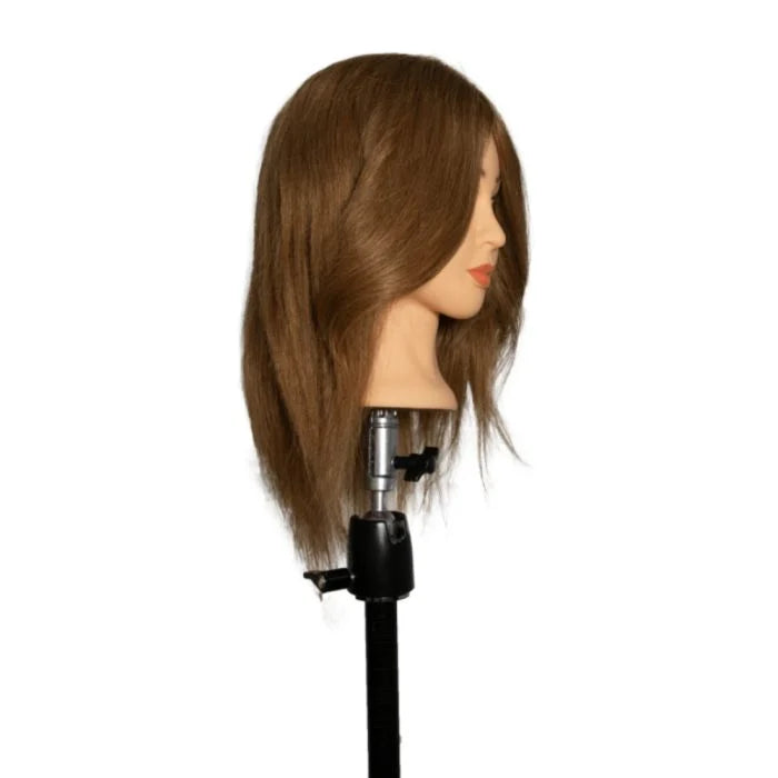 Exalto Leslie Human Hair Hairdressing Head Block