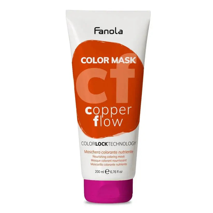 Fanola Temporary Colour Hair Mask - Copper Flow - 200ml