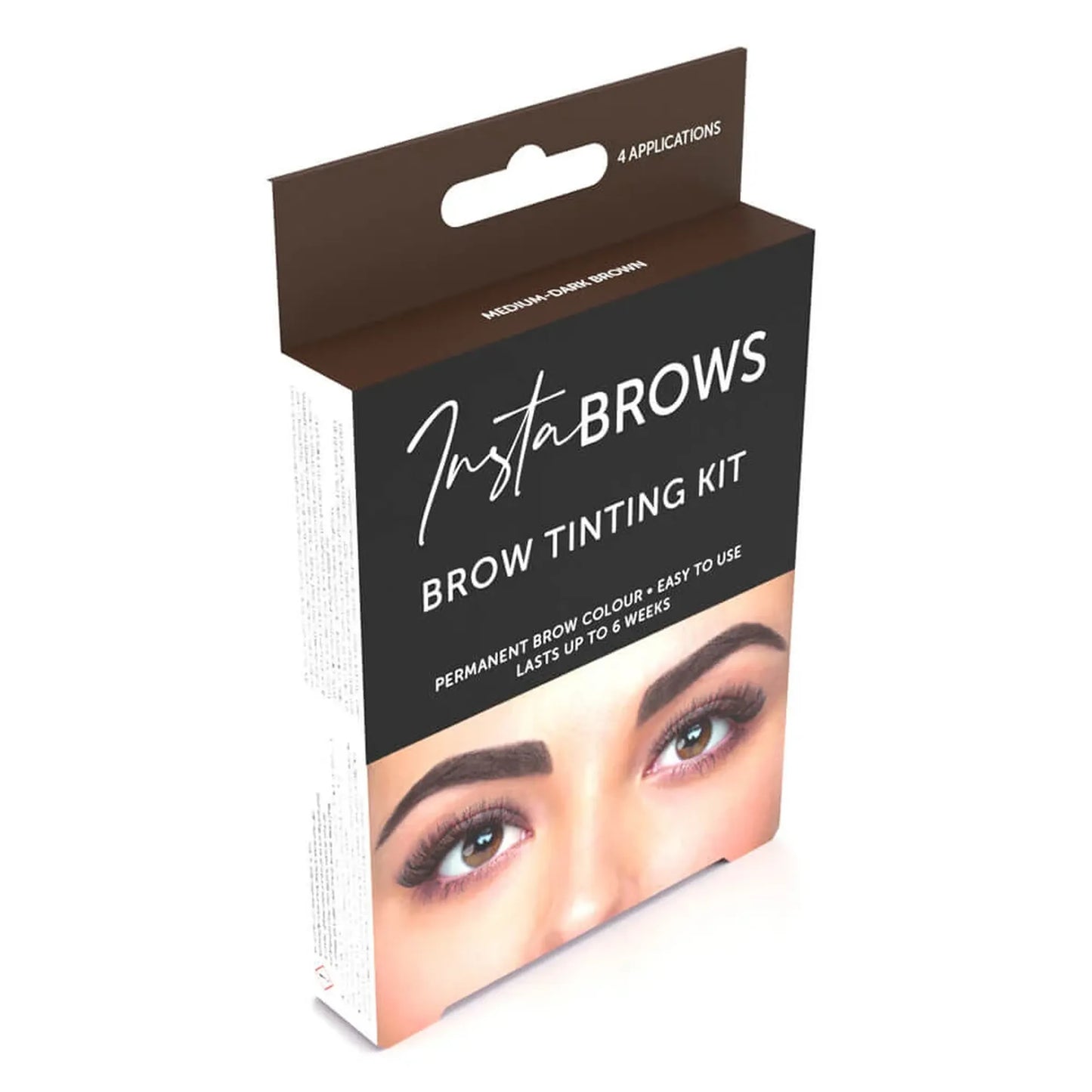 Insta Brows Tinting Kit, Medium - Dark Brown