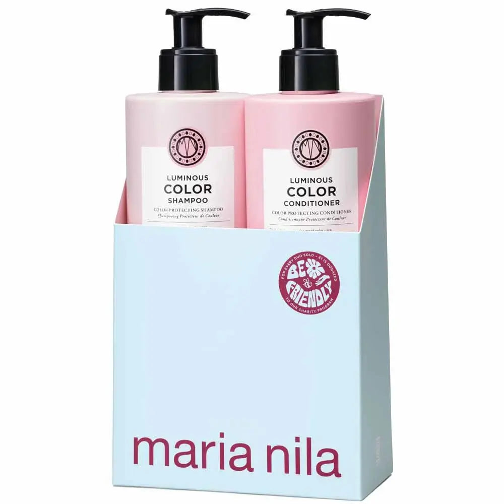 Maria Nila Luminous Color Shampoo & Conditioner Duo, 2x 500ml
