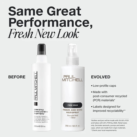 Paul Mitchell Freeze And Shine Super Spray 50% Voc 1000ml