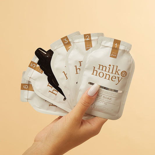 Voesh Pedi In A Box Ultimate 6 Step Milk & Honey