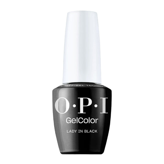 OPI GelColor Hema Free Gel Polish Lady In Black 15ml