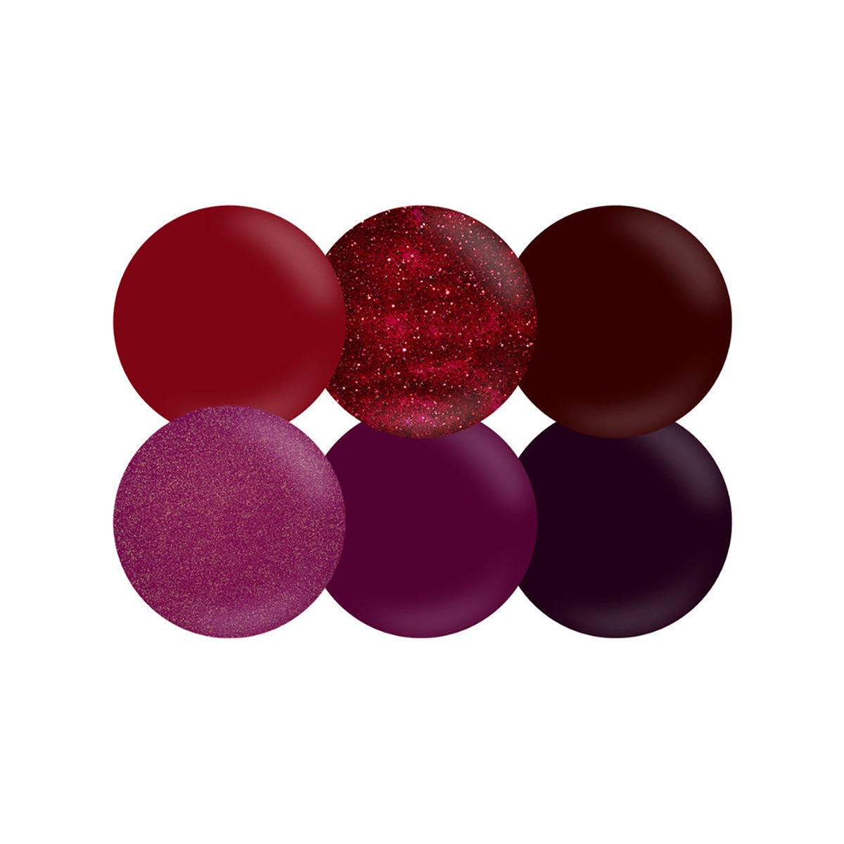 Glossify Modern Muse Collection 6 x 15ml Hema Free Gel Polish