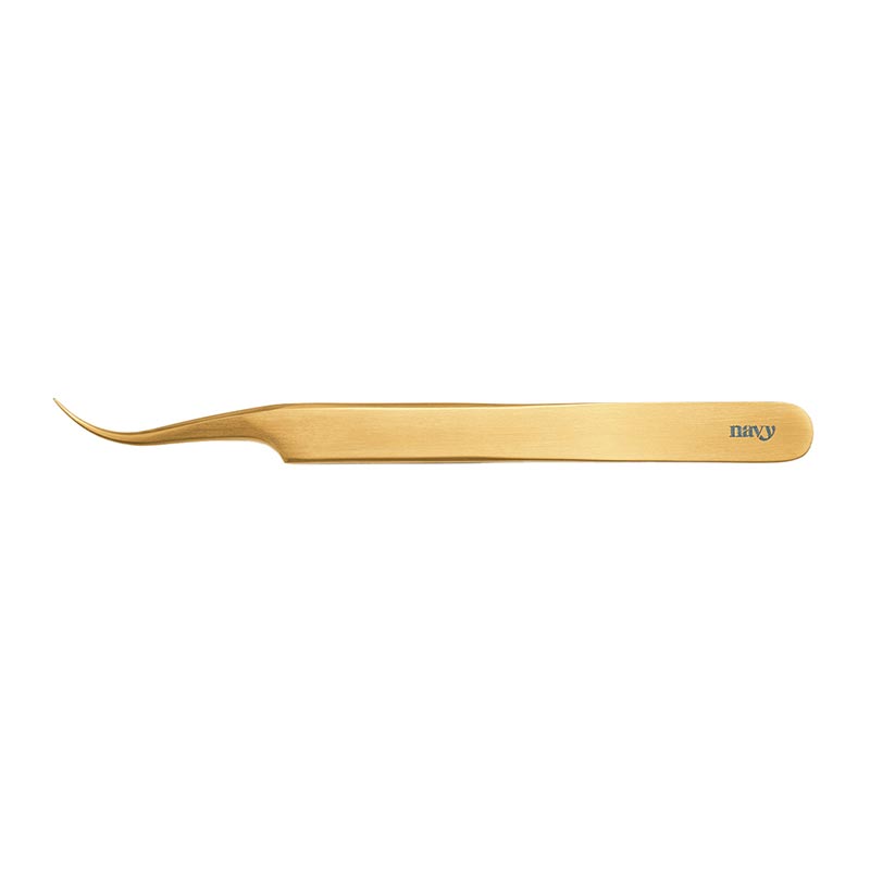 Navy Professional Alice Curve Tweezer