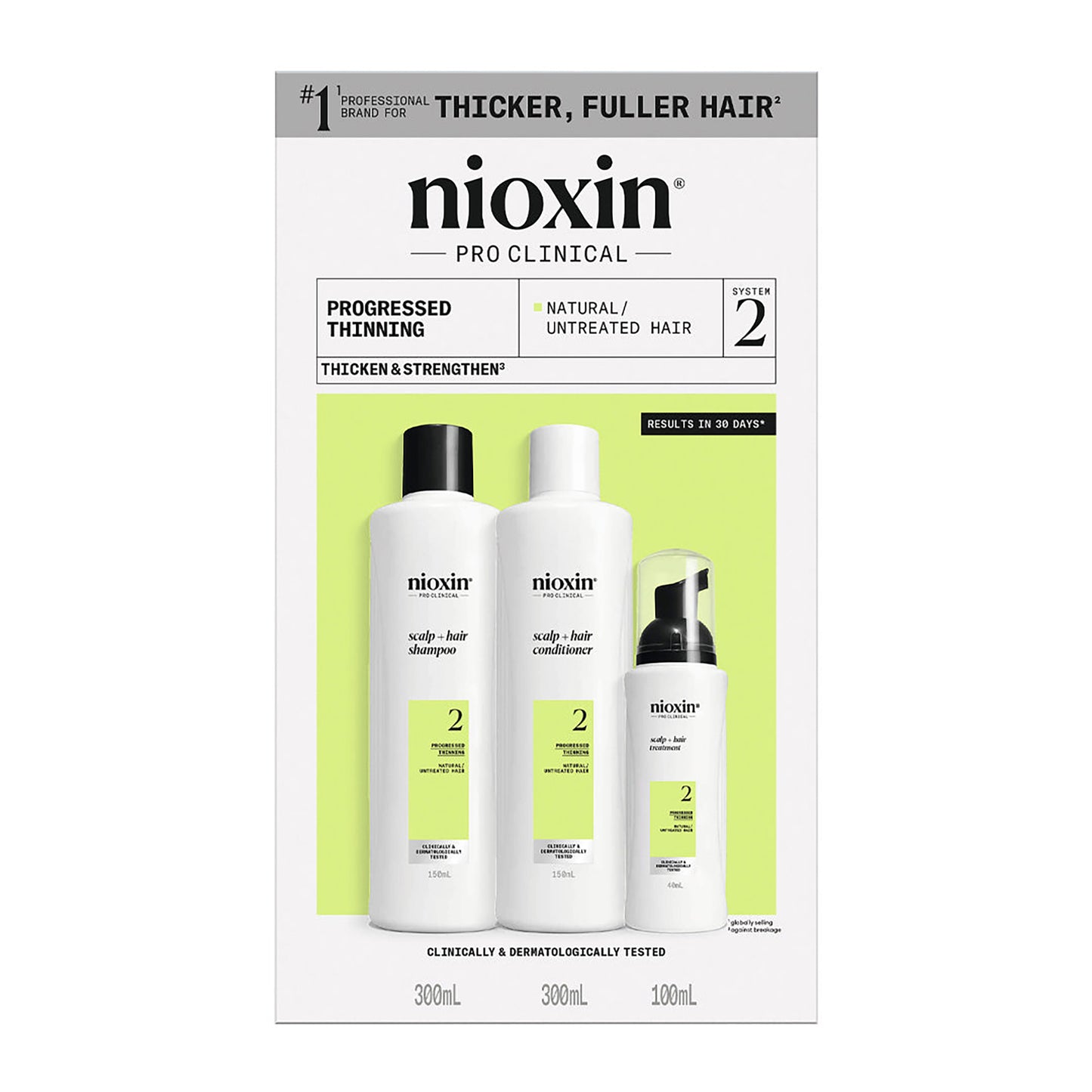 Nioxin Scalp + Hair System 2 Trial Kit