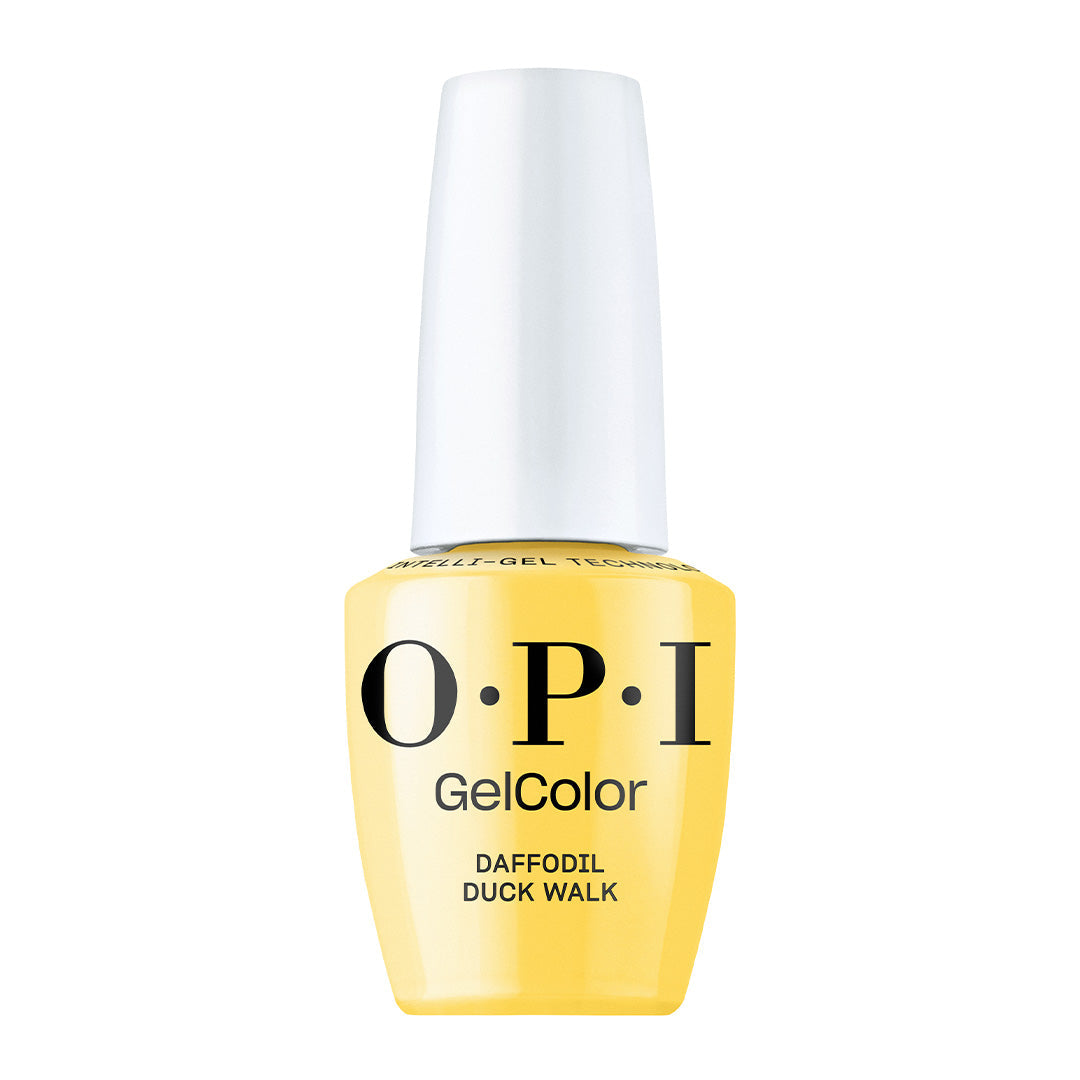 OPI GelColor Hema Free Gel Polish Daffodil Duck Walk 15ml Make Em Jelly Collection
