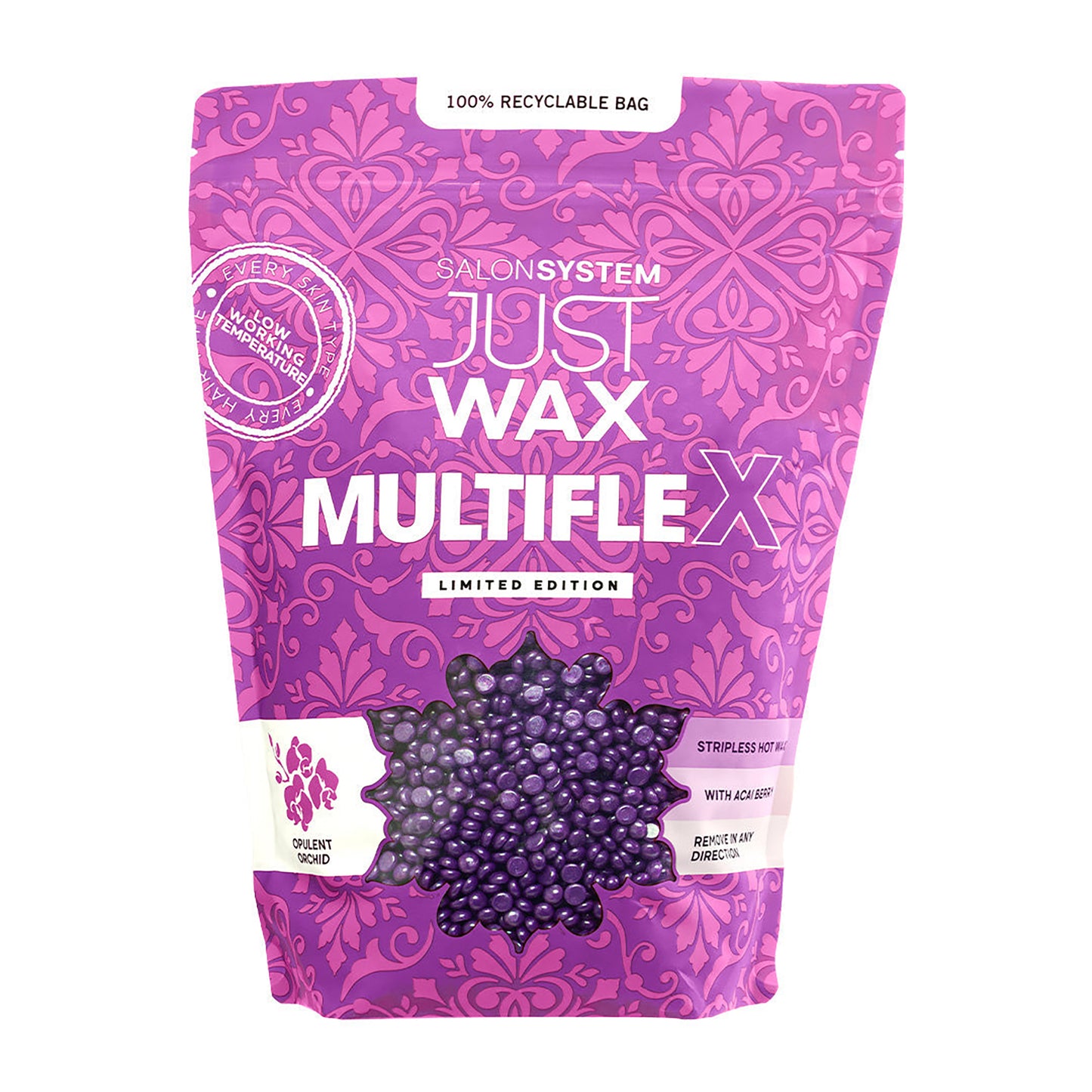 Just Wax Opulent Orchid Multiflex Beads 700g
