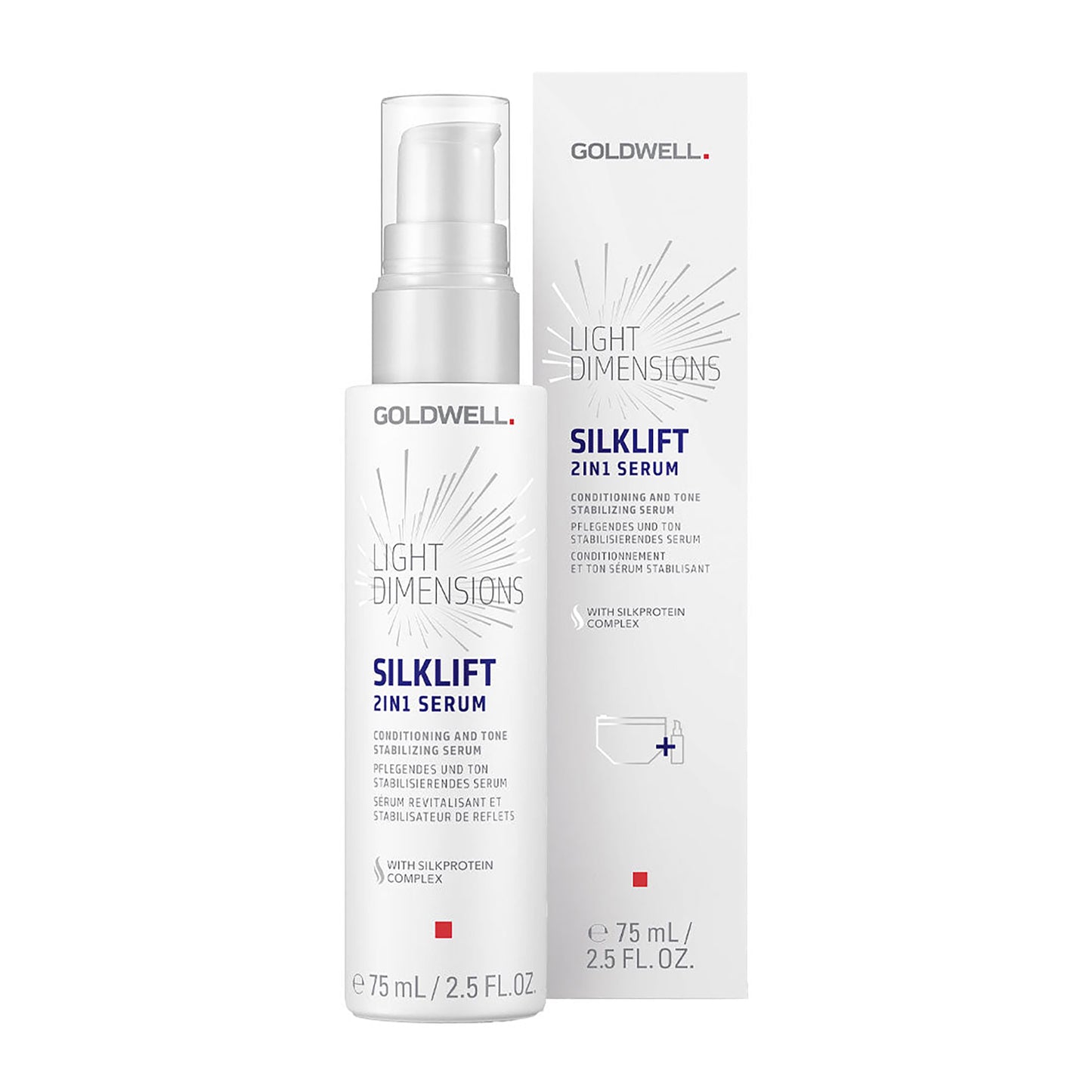 Light Dimensions SilkLift 2in1 Serum 75ml by Goldwell
