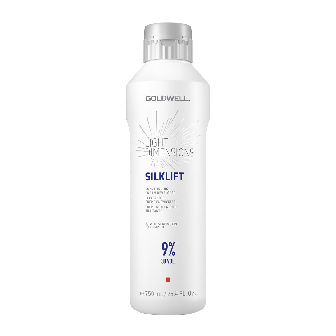 Light Dimensions SilkLift Conditioning Cream Developer 30 Vol 9% 750ml by Goldwell