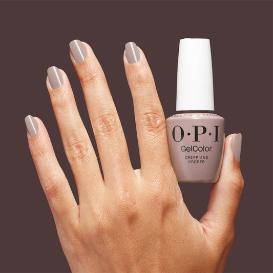 OPI GelColor Hema Free Gel Polish Crimp and Proper 15ml Mani-tude Collection