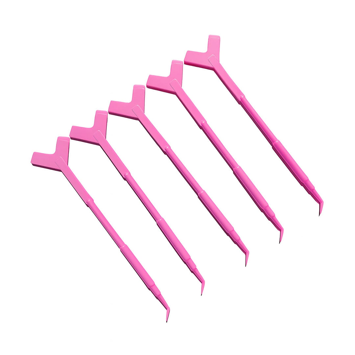The Glo Co Dual End Y Comb Pink x5
