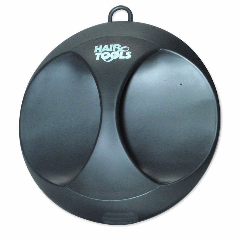 Hair Tools Deluxe Round Mirror Black