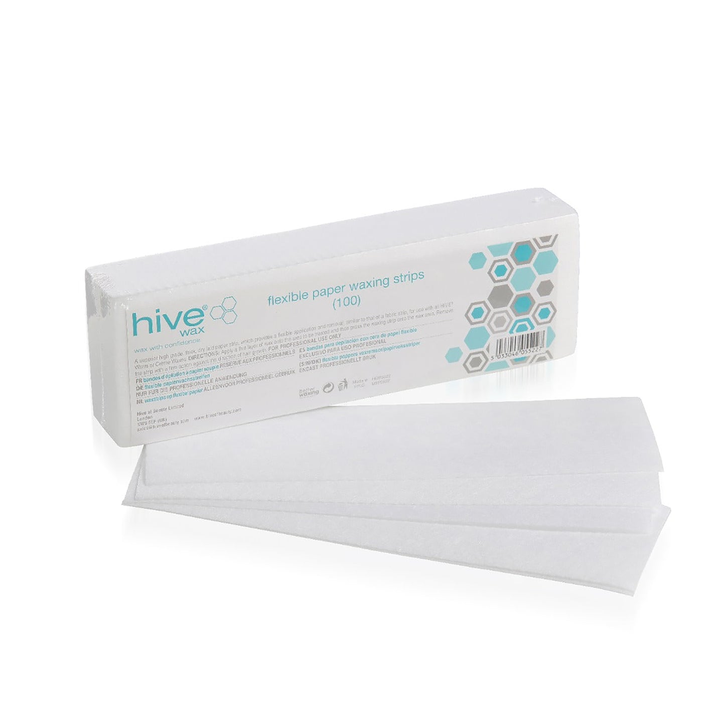 Hive Flexible Paper Waxing Strips x 100