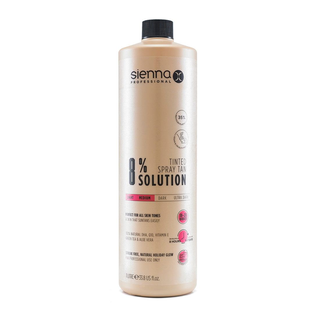 Sienna X 8% Professional Tanning Solution 1000ml