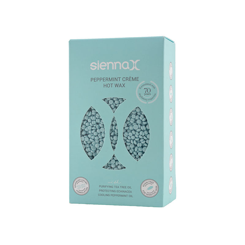 Sienna X Peppermint Creme Hot Wax 800g