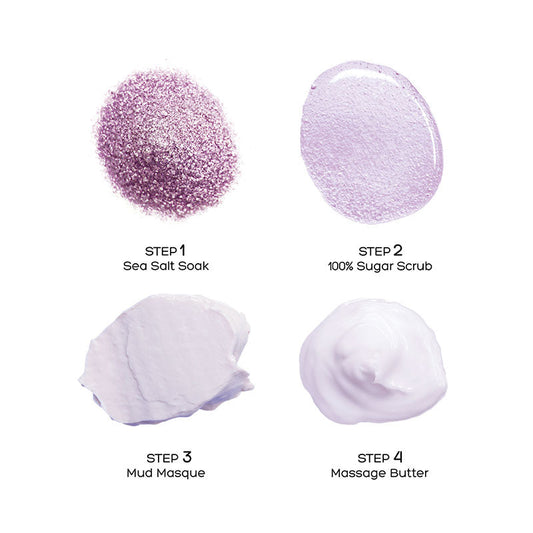 Voesh Pedi In A Box Deluxe 4 Step Jasmine