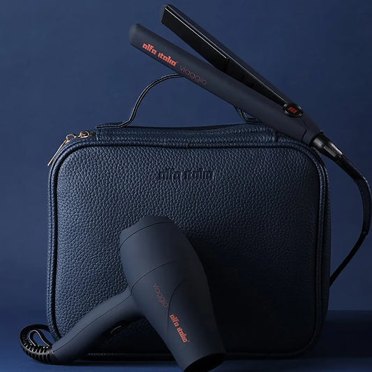Alfa Italia Viaggio Hair Dryer & Straightener Travel Set - Marina