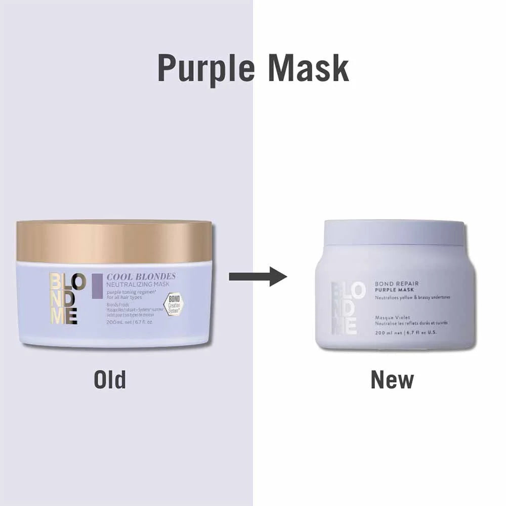 Schwarzkopf Professional BlondMe Bond Repair Purple Mask