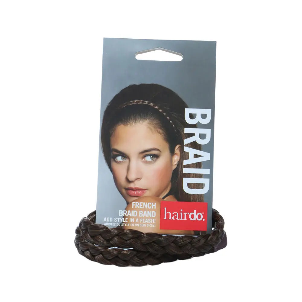 Hairdo French Braid Band clip in hair piece R10/ Chestnut,
