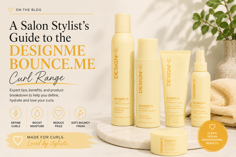 DESIGNME BOUNCE.ME Curl Routine: Shampoo, Conditioner, Mousse or Gel?
