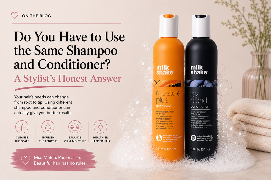 Do You Have to Use the Same Shampoo and Conditioner? A Stylist's Honest Answer
