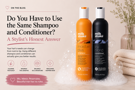 Do You Have to Use the Same Shampoo and Conditioner? A Stylist's Honest Answer