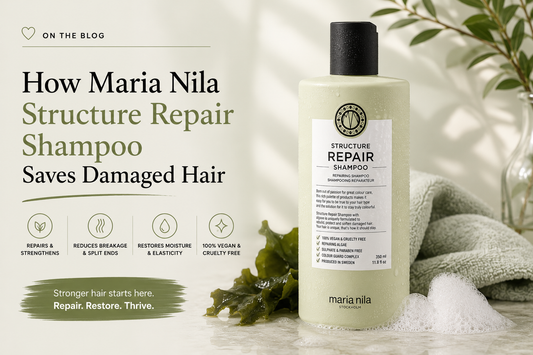 How Maria Nila Structure Repair Shampoo Saves Damaged Hair