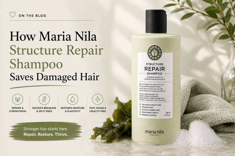 How Maria Nila Structure Repair Shampoo Saves Damaged Hair