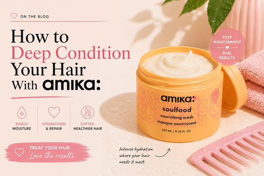 How To Deep Condition Your Hair With Amika