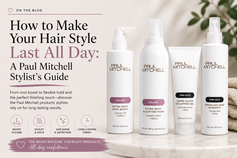 How to Make Your Hair Style Last All Day: A Paul Mitchell Stylist's Guide