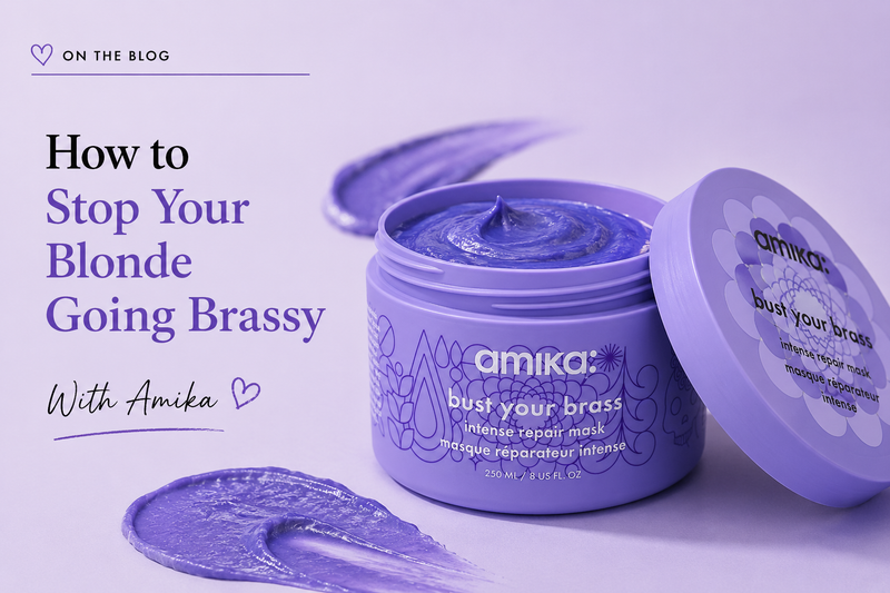 How to Stop Your Blonde Going Brassy With Amika