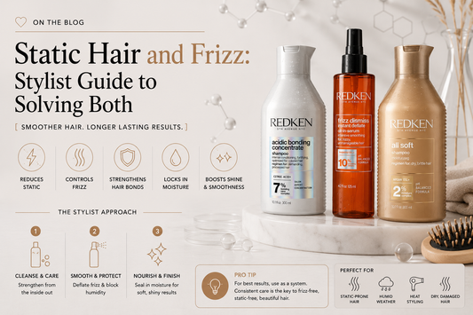Static Hair and Frizz: Stylist Guide to Solving Both