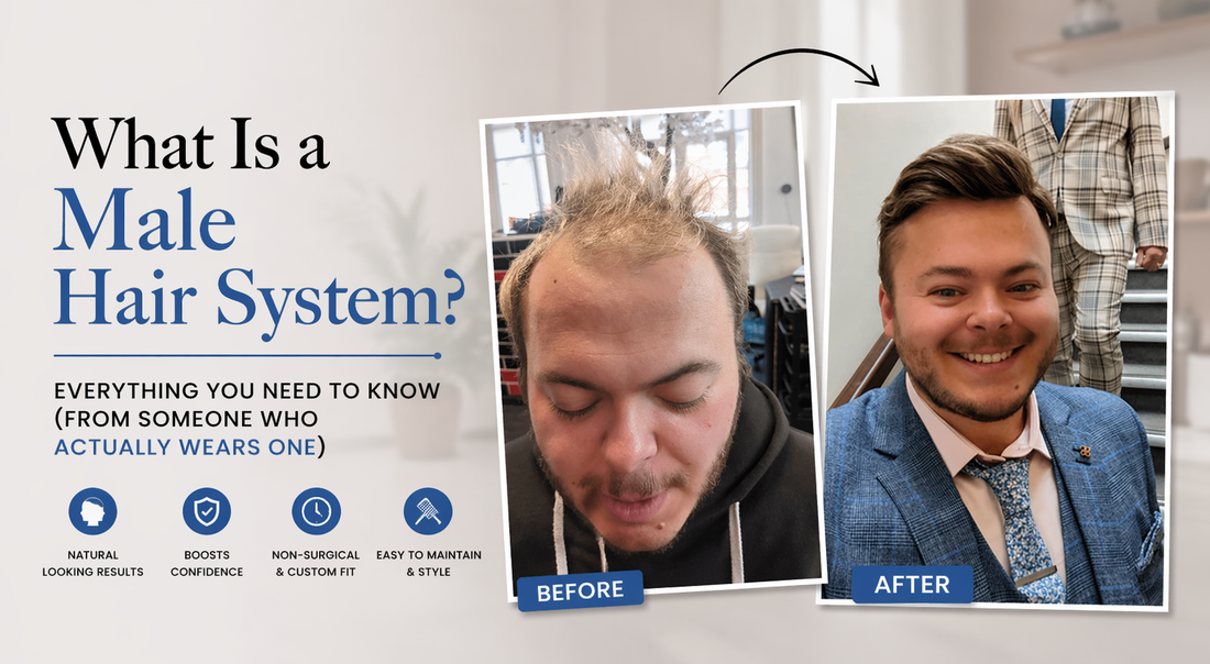What Is a Male Hair System? Everything You Need to Know (From Someone Who Actually Wears One)
