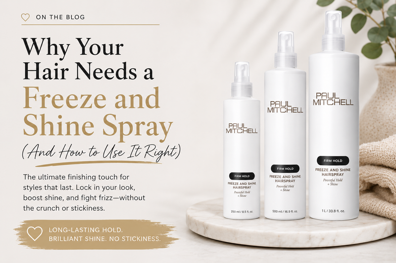 Why Your Hair Needs a Freeze and Shine Spray (And How to Use It Right)