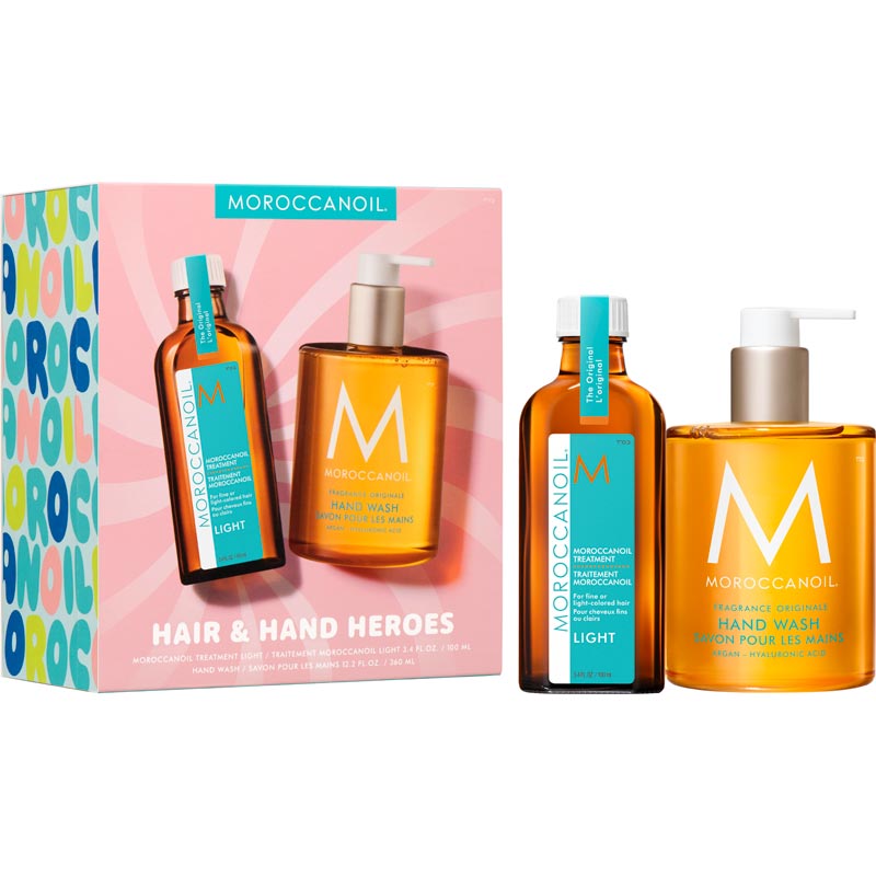 Moroccanoil Hair & Hand Heroes Moroccanoil Treatment Light 100ml Duo