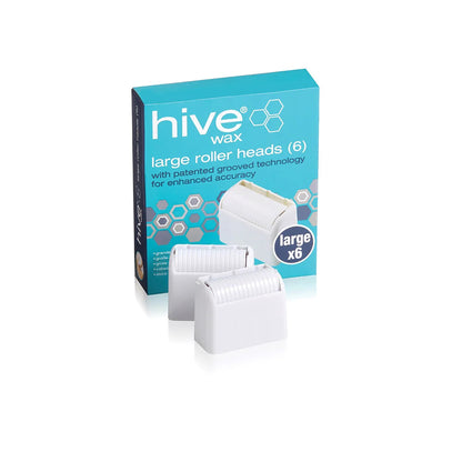 Hive of Beauty Large Roller Wax Heads, Pack of 6