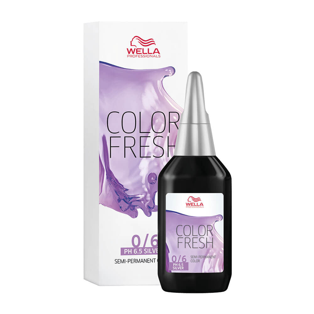 Wella Professionals Colour Fresh Semi Permanent Hair Colour - Silver Violet - 75ml
