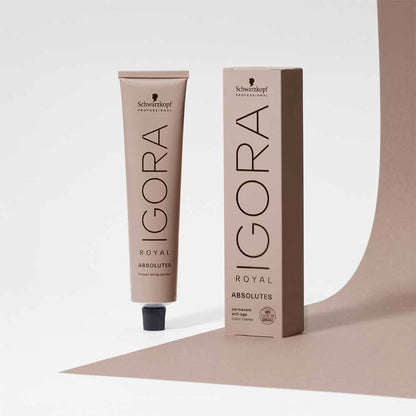 Schwarzkopf Professional Igora Royal Absolutes Permanent Hair Colour - 5-60 Light Brown Chocolate Natural - 60ml